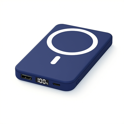 10000mAh Magnetic Wireless Power Bank | 22.5W PD Fast Charging Slim Portable Charger with LED Display for iPhone 15/14/13/12/11 Pro Max & Samsung