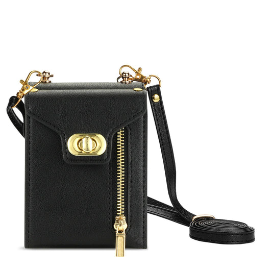 Zipper Wallet Crossbody  Phone Case for Samsung Galaxy Z Flip 6 5 4 3 Flip6 Flip5 Flip4 Flip3 5G with Card Holder Leather Cover