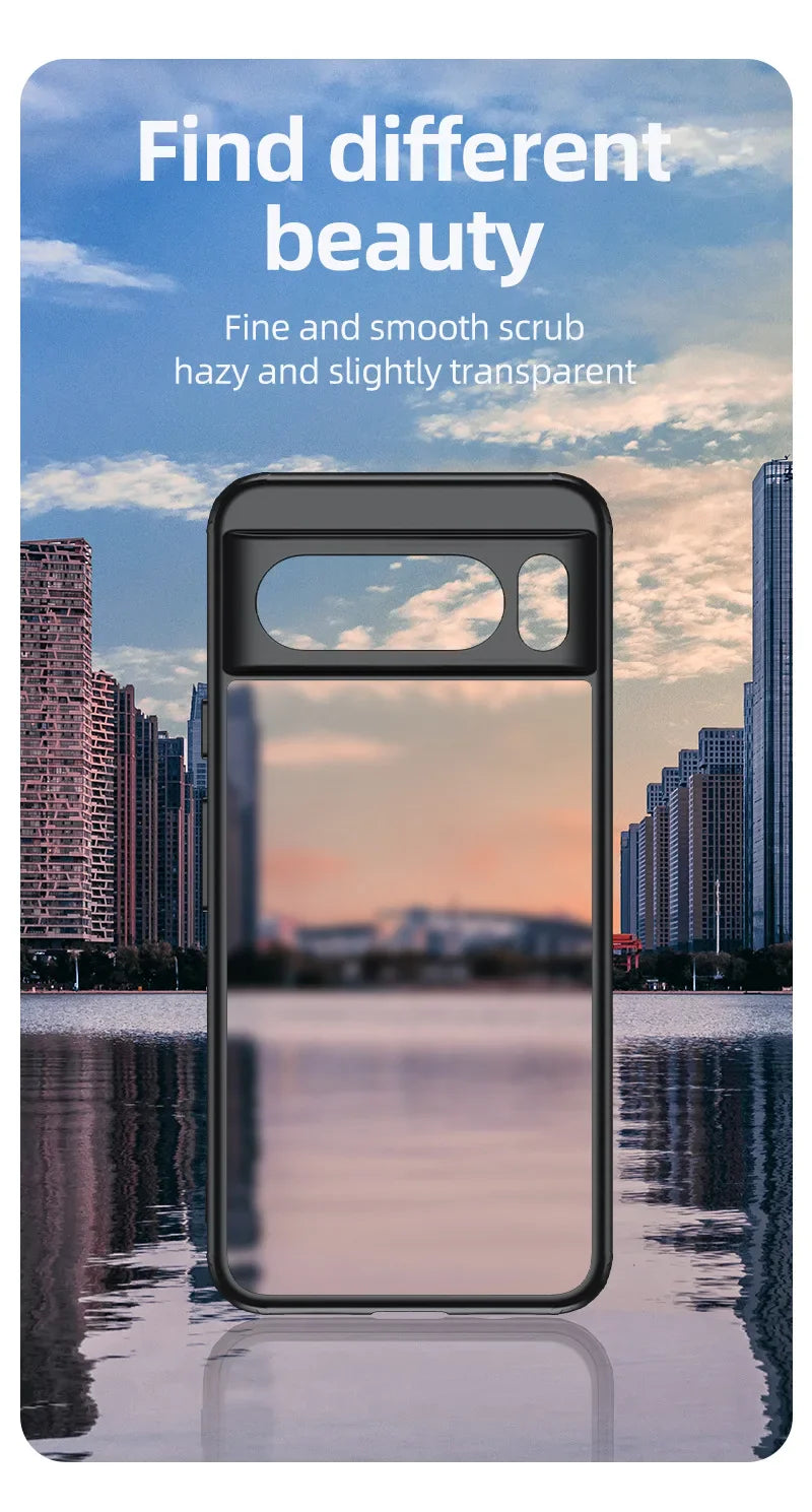 2025 Fashion Magnetic Case For Google Pixel 9 Pro 8 8A 7 10 Dull Polish Wireless Charger Cover Anti-knock Cases For Pixel 9A 7A