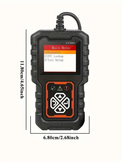 2024 OBDII Scanner Car Diagnostic Tool 3001 OBD2 Scanner, Engine Fault Code Reader Mode CAN Diagnostic Scan Tool for Obd2 Scanne